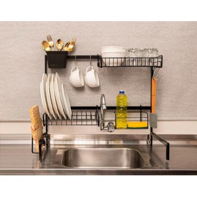 Cozinha Auto-sustentável 14 Peças Antiferrugem Suspenso 63cm Cor Preto com envio rápido - JD Atacado