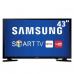 Smart TV LED 43” Full HD Samsung 43J5200 com ConnectShare Movie, Screen Mirroring, Wi-Fi, Entrada HDMI e USB com envio rápido - JD Atacado