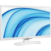 TV LED 24" LG HD 24MT48DF-WS 1 HDMI 1 USB 60Hz com Conversor Digital Integrado - Branco