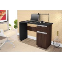 Mesa para Computador ou Escritório Olivar Móveis Office Click com 1 Porta e 1 Gaveta