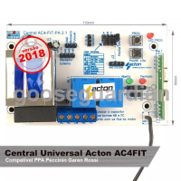 Placa Central P/ Motor Portão Universal Acton 433mhz