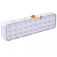 Luminária 30 Leds Luz De Emergência Recarregável Bivolt