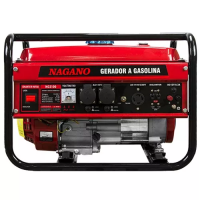 Gerador À Gasolina 3kva Mono Part. Manual Bivolt - Nagano