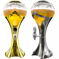 Chopeira Torre Chopp Cerveja Gelada Com Led - Envio Express