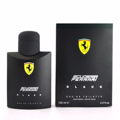 Perfume Importado Ferrari Black 125ml com envio rápido - JD Atacado