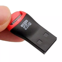 Menor Leitor E Gravador Usb 2.0 Cartão Memória M2 E Micro Sd