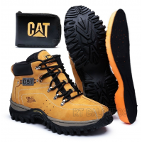 Kit Bota Adventure Caterpillar Palmilh Gel 