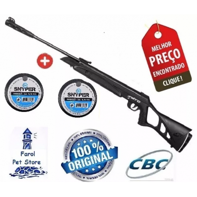 Carabina Pressão Chumbinho Cbc Nitro X1000 5.5 (gás Ram) com envio rápido - JD Atacado