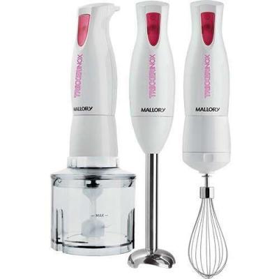 Mixer Mallory Trikxer Inox 3 Em 1- 300w - Com Copo com envio rápido - JD Atacado