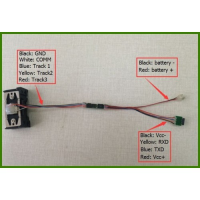 Micro memória para leitura track 1, 2,3