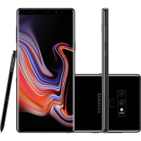 Samsung Galaxy Note 9 128GB Nano Chip Android Tela 6.4" Octa-Core 2.8GHz 4G Câmera Dupla 12MP 6GB RAM + Caneta S Pen com Controle Remoto  