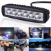 Kit 2 Farol De Milha Auxiliar 6 Leds 18w Off Road Moto Carrov com envio rápido - JD Atacado