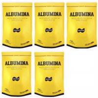 5x Albumina 500g Naturovos Total 2,5kg 