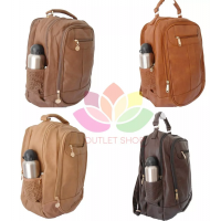 Mochilas Femininas Couro Faculdade Notebook Juvenil