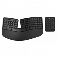 Teclado Microsoft 5kv-00001 Sculpt Ergonomic Ingles Preto