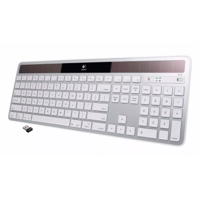 Teclado Solar K750 P/ Mac Logitech Wireless Keyboard Branco com envio rápido - JD Atacado