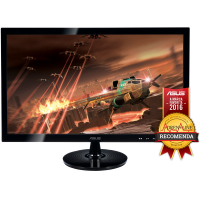 Monitor Gamer LED ASUS 24, Full HD, 2ms, Widescreen, HDMI, Smart View, Alto Contraste, Gaming Mode, D-Sub, DVI-D, VS248H-P