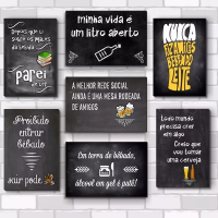 Placas Decorativas Mdf - Frases Engraçadas De Boteco - Bar