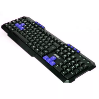 Teclado Gamer Multimídia Usb A Prova D'água Dhj 536 Full