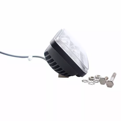 Farol De Milha 8 Leds 24w 12/24v Carro Jeep Caminhão com envio rápido - JD Atacado