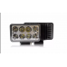 Farol De Milha 8 Leds 24w 12/24v Carro Jeep Caminhão com envio rápido - JD Atacado