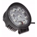 Farol Led Milha Redondo 27w Troller Jeep 12v 24v Off Road com envio rápido - JD Atacado