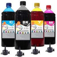 Kit 4 Litros Tinta Epson Impressora L355 L365 L375 L395