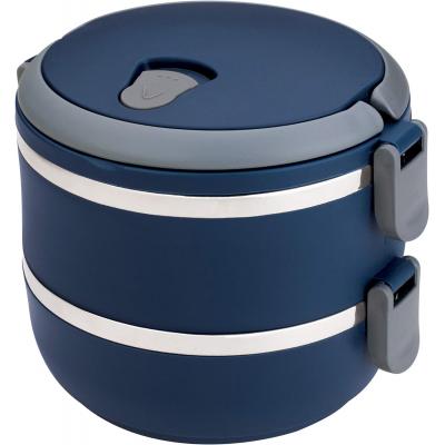 Marmita dupla Lunch Box Azul, LB1234-AZ , Euro Home com envio rápido - JD Atacado