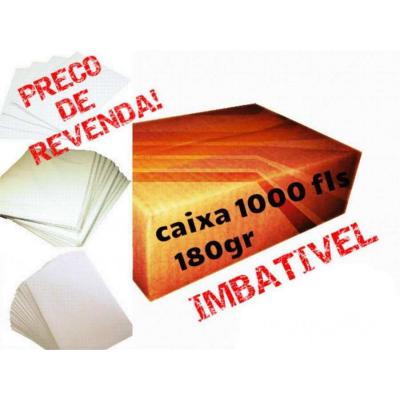 Papel Fotográfico Glossy A4 180gr 1000 Folhas Prova D Água com envio rápido - JD Atacado