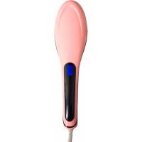 Escova Alisadora Chapinha Elétrica Bivolt LCD LadyHair Professional