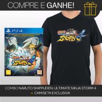 Combo Ps4 Naruto 4 + Camiseta Midia Fisica