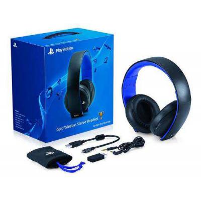 Headset Gold 7.1 Wireless Stereo Sony Ps4 Ps3 Ps Vita Pc com envio rápido - JD Atacado