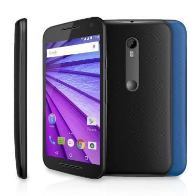 Smartphone Motorola Moto G 3ª geração Colors XT1550 Preto Dual Chip Android Lollipop 4G 16GB de memória - Desbloqueado TIM com envio rápido - JD Atacado