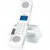 Telefone sem Fio Intelbras TS 8120 Branco com Identificador de Chamadas, Display Luminoso, Viva-voz e Agenda para 100 contatos com envio rápido - JD Atacado