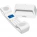 Telefone sem Fio Intelbras TS 8120 Branco com Identificador de Chamadas, Display Luminoso, Viva-voz e Agenda para 100 contatos com envio rápido - JD Atacado