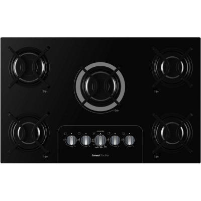 Cooktop à Gás Consul CD075 5 bocas Vidro temperado com envio rápido - JD Atacado