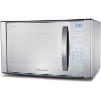 Micro-ondas 31 Litros Electrolux Blue Touch MEC41 Inox Com Grill e Porta Espelhada