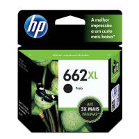 Cartucho de Tinta HP 662XL Preto - Alto Rendimento - CZ105AB