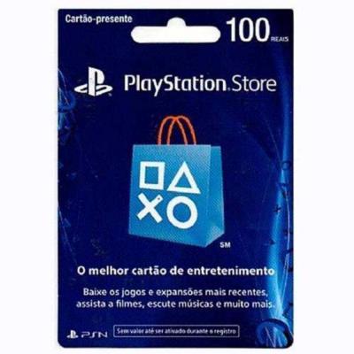 Cartão Playstation Br Brasil Psn R$100 Reais Plus Brasileiro com envio rápido - JD Atacado