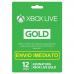 Xbox Live Gold 12 Meses Xbox 360 E Xbox One com envio rápido - JD Atacado